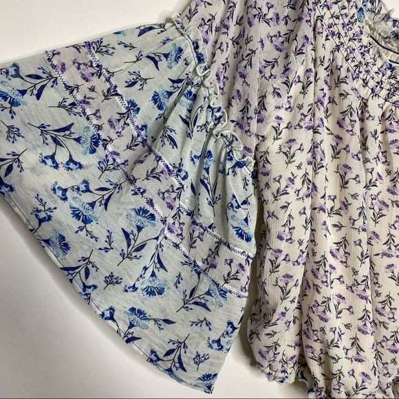 Free People Rose Valley Off the Shoulder Blouse M - Picture 12 of 13